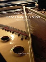 Piano Etude in C Minor piano sheet music cover